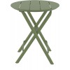 HELEN OLIVE GREEN Φ60X74εκ. ΤΡΑΠΕΖΙ ΠΤΥΣ/ΝΟ ΠΟΛ/ΝΙΟΥ