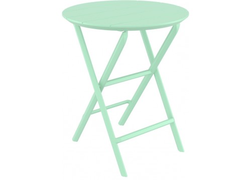 HELEN OPALINE GREEN Φ60X74εκ. ΤΡΑΠΕΖΙ ΠΤΥΣ/ΝΟ ΠΟΛ/ΝΙΟΥ