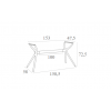 ΑΙR ΒΑΣΗ DOVE GREY XL ΜΕΓΑΛΗ ΠΟΛ/ΝΙΟΥ 158,5x58x72,5εκ