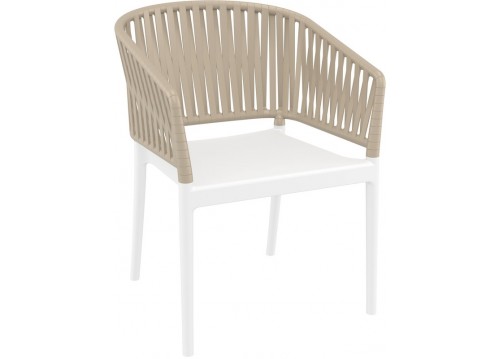 PORTOFINO WHITE/TAUPE ΠΟΛΥΘΡΟΝΑ ΠΟΛ/ΝΙΟΥ