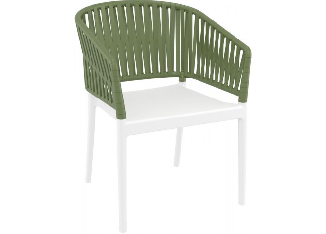 PORTOFINO WHITE/OLIVE GREEN ΠΟΛΥΘΡΟΝΑ ΠΟΛ/ΝΙΟΥ