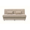 FELINA LIGHT BROWN ΥΦΑΣΜΑ 3ΘΕΣΙΟΣ ΚΑΝΑΠΕΣ/ΚΡΕΒΑΤΙ ΜΕ ΑΠΟΘ.ΧΩΡΟ 180X90εκ.