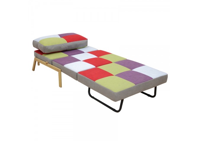 SARA Q PATCHWORK ΥΦΑΣΜΑ ΠΟΛΥΘΡΟΝΑ/ΚΡΕΒΑΤΙ 95Χ96εκ.
