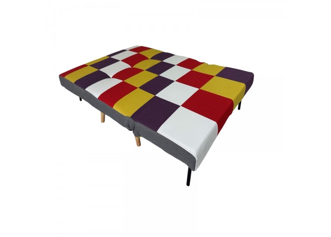 SARA PATCHWORK ΥΦΑΣΜΑ ΚΑΝΑΠΕΣ/ΚΡΕΒΑΤΙ 134Χ80εκ.