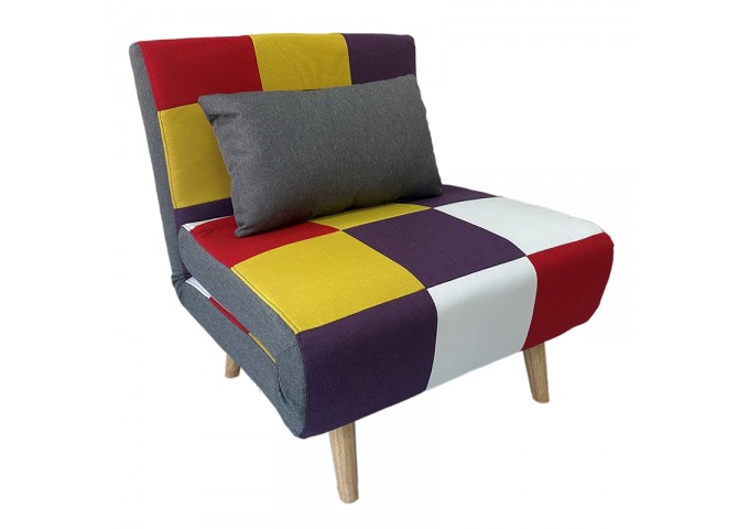 SARA PATCHWORK ΥΦΑΣΜΑ ΠΟΛΥΘΡΟΝΑ/ΚΡΕΒΑΤΙ 75Χ80εκ.