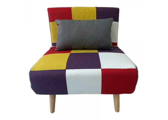 SARA PATCHWORK ΥΦΑΣΜΑ ΠΟΛΥΘΡΟΝΑ/ΚΡΕΒΑΤΙ 75Χ80εκ.
