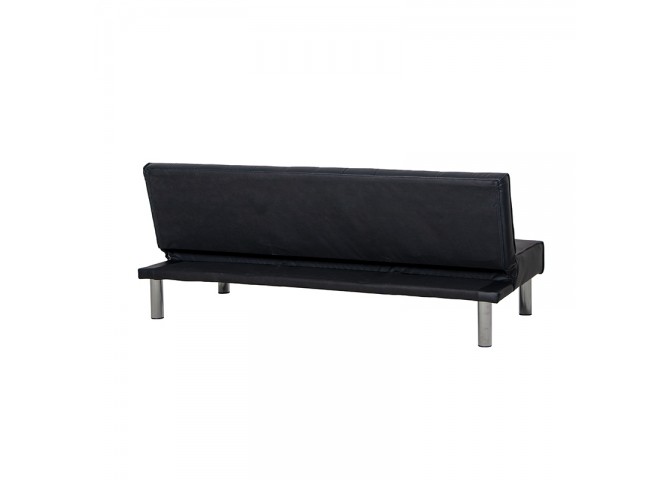 STATE BLACK PU ΚΑΝΑΠΕΣ-ΚΡΕΒΑΤΙ 180X79εκ.