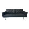 REST/ARMS BLACK PU ΚΑΝΑΠΕΣ-ΚΡΕΒΑΤΙ 188X88εκ.