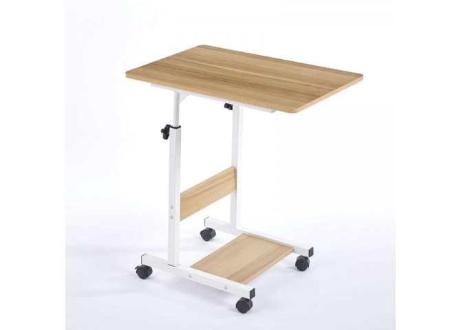 HELPER 60Χ40Χ60/85εκ. ΤΡΑΠΕΖΑΚΙ ΜΕΤΑΛΛΙΚΟ/MDF