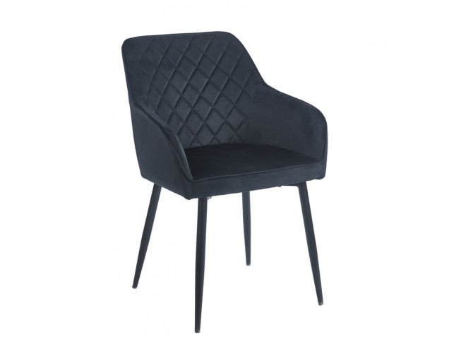 SIENA BLACK VELVET ΥΦΑΣΜΑ ΠΟΛΥΘΡΟΝΑ ΜΕΤΑΛΛΙΚΗ