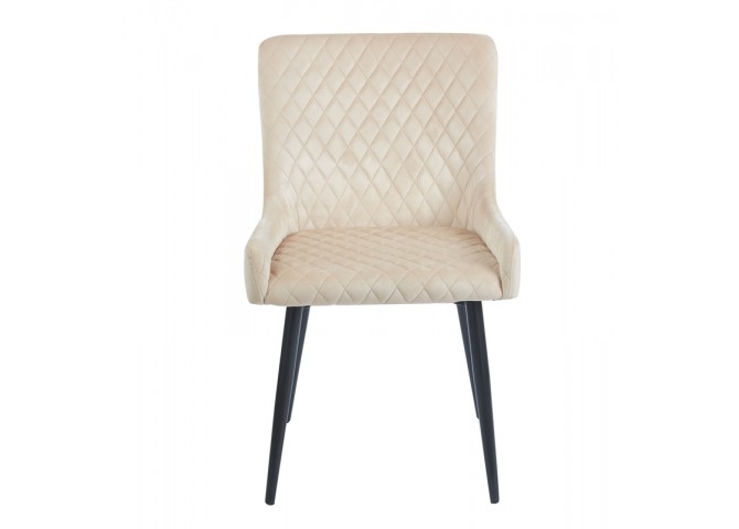 VANESA BEIGE VELVET ΥΦΑΣΜΑ ΚΑΡΕΚΛΑ ΜΕΤΑΛΛΙΚΗ