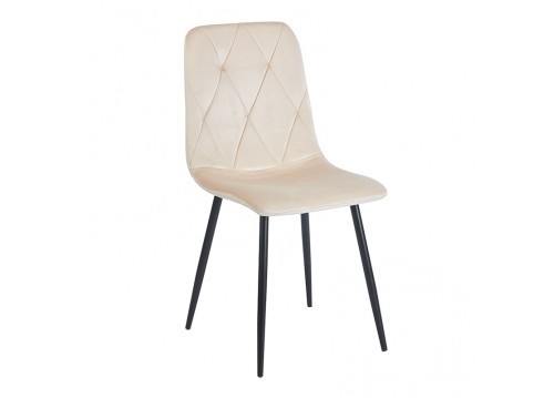 EVA BEIGE VELVET ΥΦΑΣΜΑ ΚΑΡΕΚΛΑ ΜΕΤΑΛΛΙΚΗ