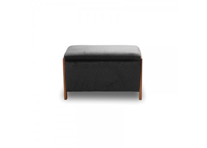 DALI ΣΚΑΜΠΟ VELVET GREY ΜΕ ΑΠΟΘ. ΧΩΡΟ 75X42X44εκ.