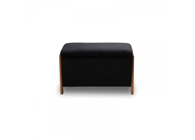 DALI ΣΚΑΜΠΟ VELVET BLACK ΜΕ ΑΠΟΘ. ΧΩΡΟ 75X42X44εκ.