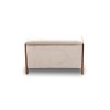 DALI ΣΚΑΜΠΟ VELVET BEIGE ΜΕ ΑΠΟΘ. ΧΩΡΟ 75X42X44εκ.