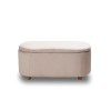 FOSTER ΣΚΑΜΠΟ VELVET BEIGE ΜΕ ΑΠΟΘ. ΧΩΡΟ 99Χ45X45εκ.