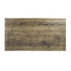 BISTRO ΤΡΑΠΕΖΙ BAR 120X65X108εκ. ΜΑΥΡΟ ΜΕΤΑΛΛΟ-ΞΥΛΟ