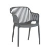 NOVA DARK GREY ΠΟΛΥΘΡΟΝΑ ΠΟΛ/ΝΙΟΥ 55X61X80εκ.