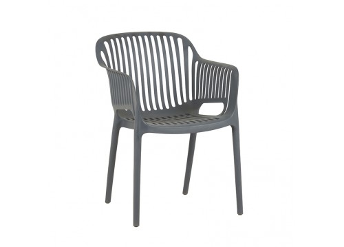 NOVA DARK GREY ΠΟΛΥΘΡΟΝΑ ΠΟΛ/ΝΙΟΥ 55X61X80εκ.