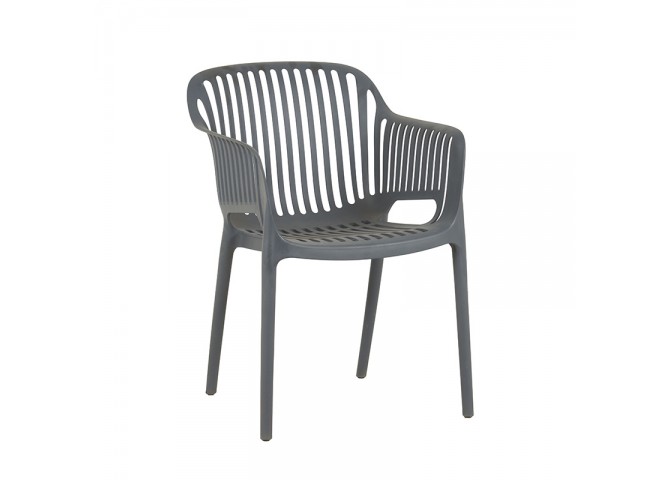 NOVA DARK GREY ΠΟΛΥΘΡΟΝΑ ΠΟΛ/ΝΙΟΥ 55X61X80εκ.