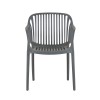 NOVA DARK GREY ΠΟΛΥΘΡΟΝΑ ΠΟΛ/ΝΙΟΥ 55X61X80εκ.