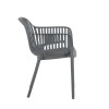 NOVA DARK GREY ΠΟΛΥΘΡΟΝΑ ΠΟΛ/ΝΙΟΥ 55X61X80εκ.