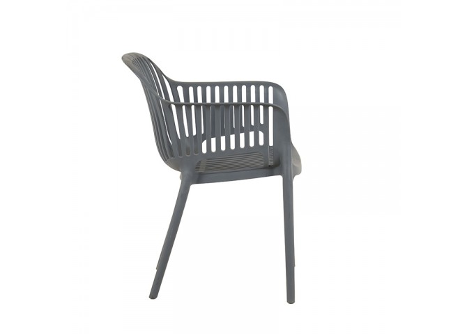 NOVA DARK GREY ΠΟΛΥΘΡΟΝΑ ΠΟΛ/ΝΙΟΥ 55X61X80εκ.