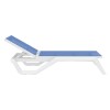 RIO PRO ΞΑΠΛΩΣΤΡΑ WHITE/BLUE ΠΟΛ/ΝΙΟΥ 190X70X33εκ.