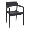 TULUM BLACK ΠΟΛΥΘΡΟΝΑ ΠΟΛ/ΝΙΟΥ 55X52X79εκ.