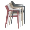TULUM BLACK ΠΟΛΥΘΡΟΝΑ ΠΟΛ/ΝΙΟΥ 55X52X79εκ.