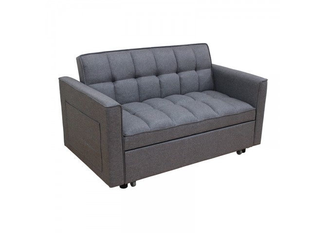 WIND GREY ΥΦΑΣΜΑ ΚΑΝΑΠΕΣ/ΚΡΕΒΑΤΙ 140X85X82εκ.