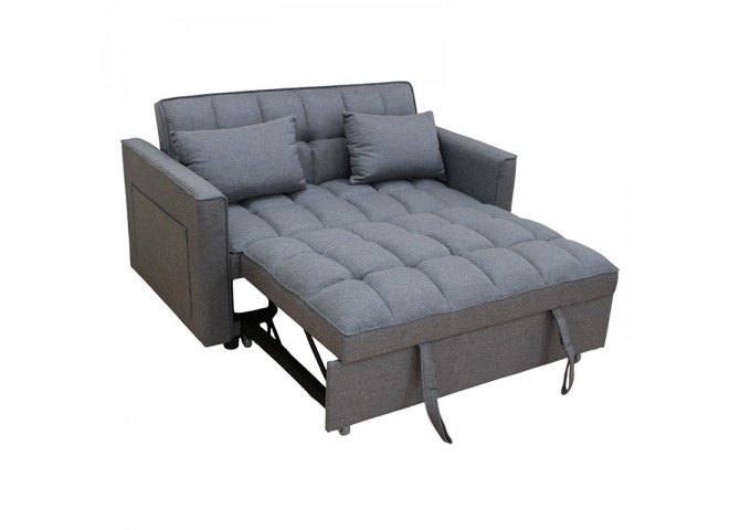 WIND GREY ΥΦΑΣΜΑ ΚΑΝΑΠΕΣ/ΚΡΕΒΑΤΙ 140X85X82εκ.