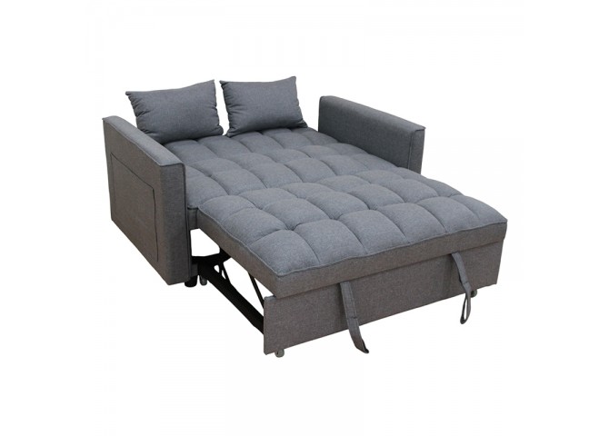 WIND GREY ΥΦΑΣΜΑ ΚΑΝΑΠΕΣ/ΚΡΕΒΑΤΙ 140X85X82εκ.