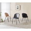 RIO GREY VELVET ΥΦΑΣΜΑ ΚΑΡΕΚΛΑ ΜΕΤΑΛΛΙΚΗ 50X52X81εκ.