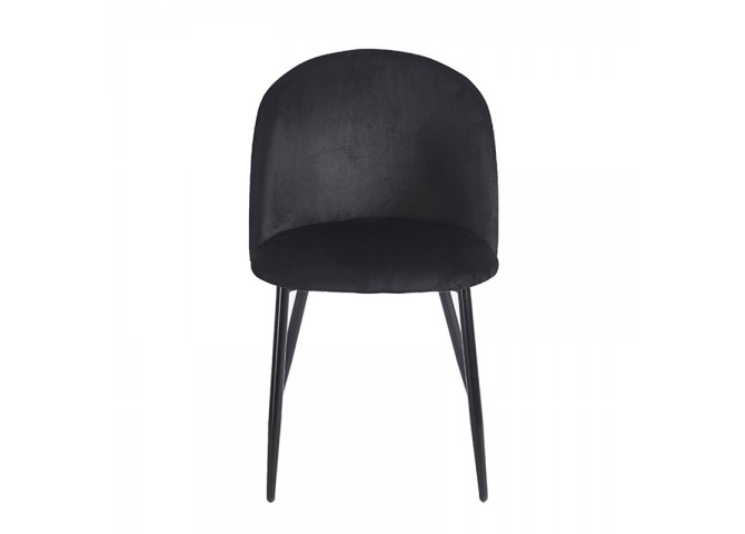 RIO BLACK VELVET ΥΦΑΣΜΑ ΚΑΡΕΚΛΑ ΜΕΤΑΛΛΙΚΗ 50X52X81εκ.