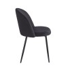 RIO BLACK VELVET ΥΦΑΣΜΑ ΚΑΡΕΚΛΑ ΜΕΤΑΛΛΙΚΗ 50X52X81εκ.