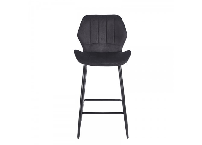 DYLAN BLACK VELVET ΥΦΑΣΜΑ 65εκ. ΣΚΑΜΠΟ ΜΕΤΑΛΛΙΚΟ 46X45X65-95εκ.