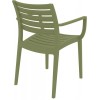 ARTEMIS OLIVE GREEN ΠΟΛΥΘΡΟΝΑ ΠΟΛ/ΝΙΟΥ 58X58X83.5εκ.