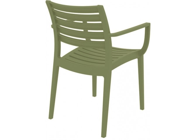 ARTEMIS OLIVE GREEN ΠΟΛΥΘΡΟΝΑ ΠΟΛ/ΝΙΟΥ 58X58X83.5εκ.