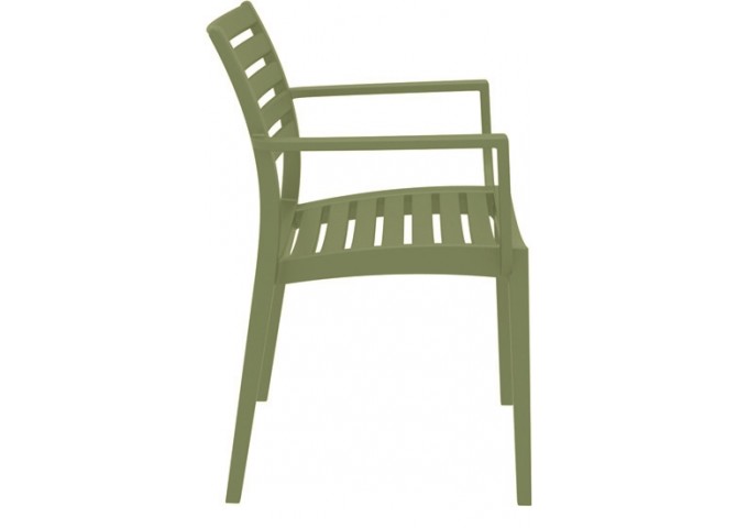 ARTEMIS OLIVE GREEN ΠΟΛΥΘΡΟΝΑ ΠΟΛ/ΝΙΟΥ 58X58X83.5εκ.