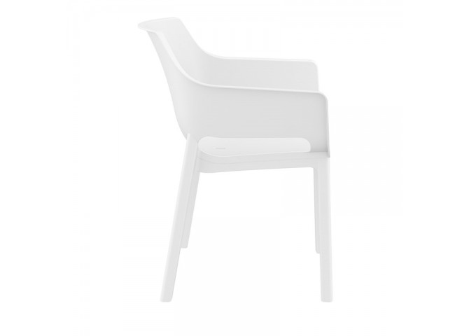 DORA WHITE ΠΟΛΥΘΡΟΝΑ ΠΟΛ/ΝΙΟΥ 58X59X80εκ.