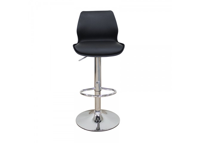 BAR49 BLACK PU/PVC(Σ2)ΣKAMΠO ΜΕ ΑΜΟΡΤΙΣΕΡ 39X45X102εκ.