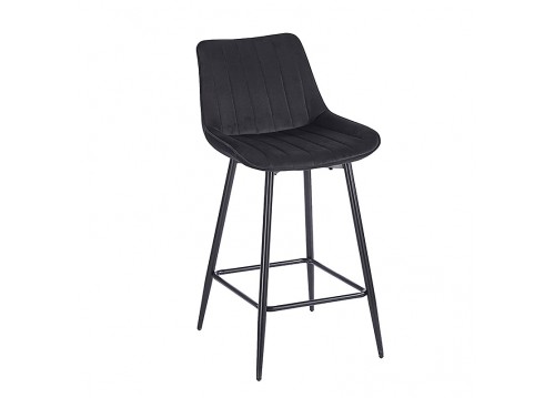 REPO BLACK VELVET ΥΦΑΣΜΑ 66εκ. ΣΚΑΜΠΟ ΜΕΤΑΛΛΙΚΟ 48X49X66-96εκ.
