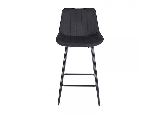 REPO BLACK VELVET ΥΦΑΣΜΑ 66εκ. ΣΚΑΜΠΟ ΜΕΤΑΛΛΙΚΟ 48X49X66-96εκ.