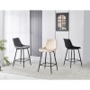 REPO BLACK VELVET ΥΦΑΣΜΑ 66εκ. ΣΚΑΜΠΟ ΜΕΤΑΛΛΙΚΟ 48X49X66-96εκ.