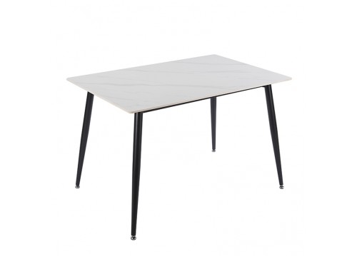 LOBY CERAMIC WHITE MARBLE 120Χ80Χ75εκ. ΤΡΑΠΕΖΙ
