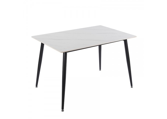 LOBY CERAMIC WHITE MARBLE 120Χ80Χ75εκ. ΤΡΑΠΕΖΙ