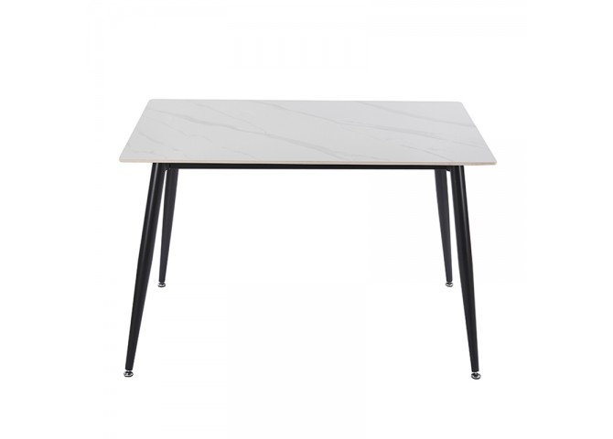 LOBY CERAMIC WHITE MARBLE 120Χ80Χ75εκ. ΤΡΑΠΕΖΙ