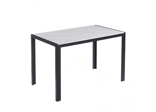 EVELYN CERAMIC WHITE MARBLE 120Χ70Χ75εκ. ΤΡΑΠΕΖΙ