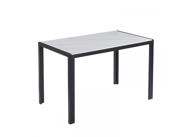 EVELYN CERAMIC WHITE MARBLE 120Χ70Χ75εκ. ΤΡΑΠΕΖΙ